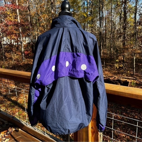 Rare Vintage 90’s Nike F.I.T. Full Zip Windbreaker Jacket 3M Dots Size Medium - Picture 16 of 16